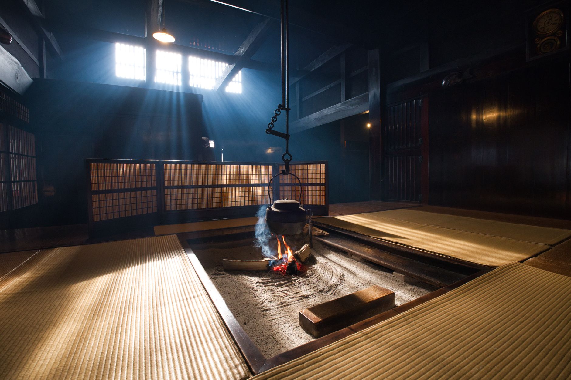 Traditional Japanese scene